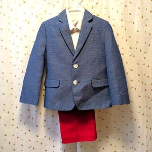 Nautica little boys summer suit set - size 4